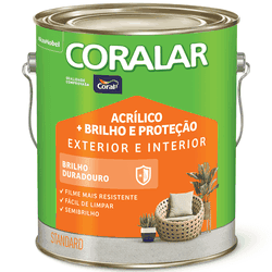 Coralar + brilho e protecao galao branco
