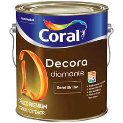 Decora diamante semi brilho galao base mf