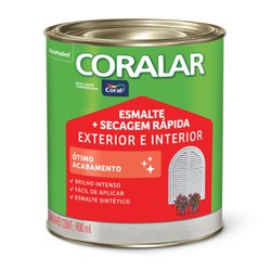 Coralar esmalte + sec. rapida bril. 1/4 marfim