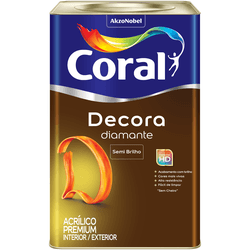 Decora diamante semi brilho lata base p