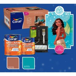 Kit pintura coral princesas moana