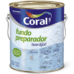 Fundo preparador base agua incolor gl