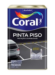 Pinta piso lata cinza medio