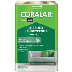 Coralar acr + desemp. lata branco