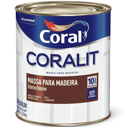 Coralit massa para madeira quarto