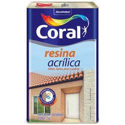 Resina acrilica b. solv. transparente galao 5
