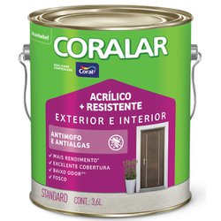 Coralar acr + resist. galao marfim