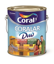 Coralar acrilico duo galao areia