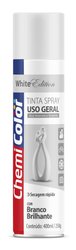 Tinta spray chemicolor u.g branco brilhante