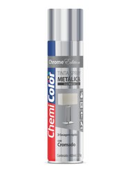 Tinta spray chemicolor metalica cromado