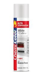 Tinta spray chemicolor a. temp branco fosco