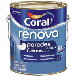 Coral renova paredes galao base mf