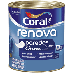 Coral renova paredes quarto branco