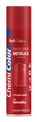 Tinta spray chemicolor metalica vermelho