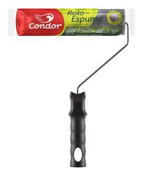 Rolo de espuma economico condor 8094 - cinza 15cm c/ suporte