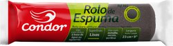 Rolo de espuma condor 965 - cinza 23cm s/ suporte