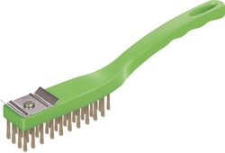 Escova de aco condor 828 - 4 fileiras c/ raspador