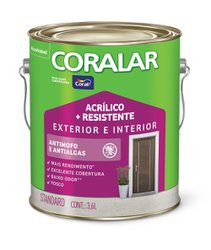 Coralar acr + resist. galao pedra preciosa