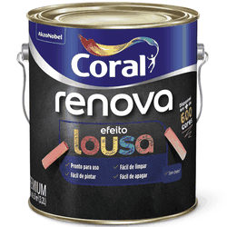 Coral renova efeito lousa ac galao base t