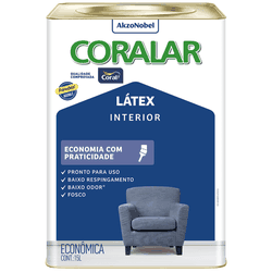 Coralar latex + economico lata branco