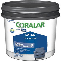 Coralar latex economico balde 15l branco