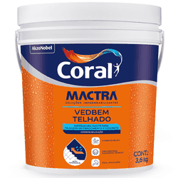 Impermeabilizante vedbem telhado mactra 3,6kg