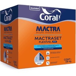 Impermeabilizante mactraset 5000 flexivel 18kg cinza