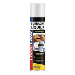 Borracha liquida chemicolor branca 400ml/240g