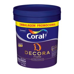 Decora matte fosco balde branco 20l