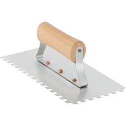 Desempenadeira aco condor 848 - dentada 256x120mm