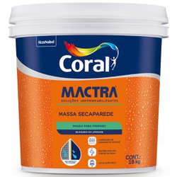 Massa seca parede mactra 18kg
