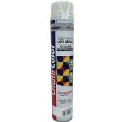 Tinta spray chemicolor u.g branco brilhante 250ml