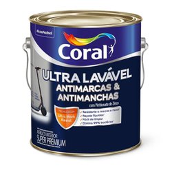 Coral ultra lavavel galao branco 3,6l